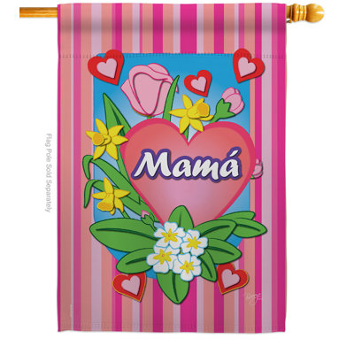 Drapeau de maison 40 x 13 po