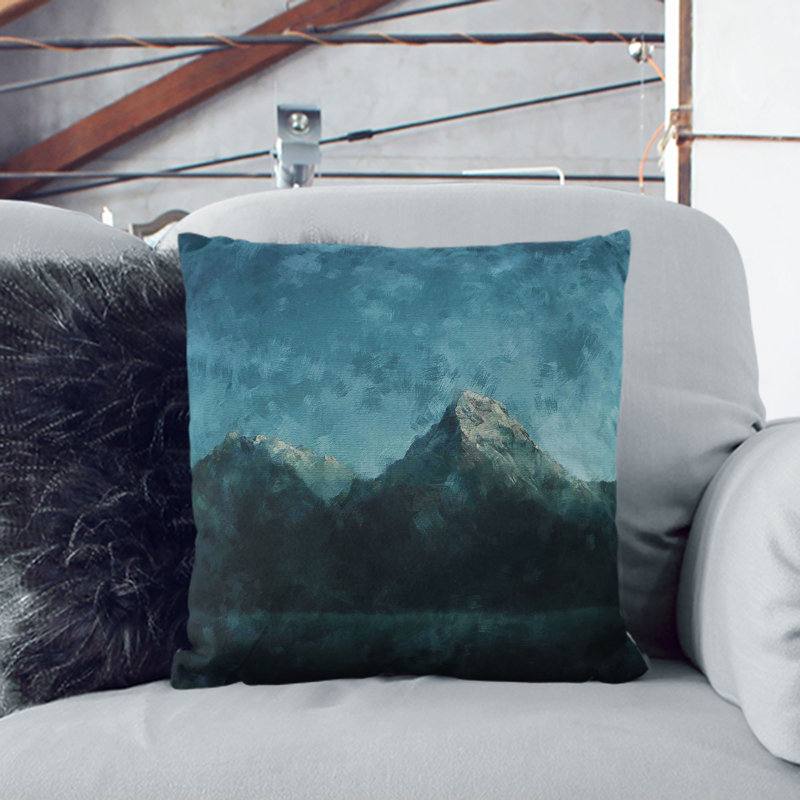Square Throw Cushion, 55cm H x 55cm W x 20cm D