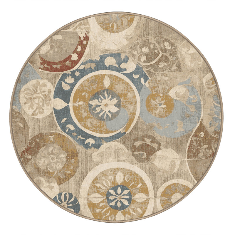 Sleek Spin Rug, Round 4'