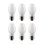 Satco BT15 DEL, ampoule à intensité variable, base E26 / moyenne (standard)