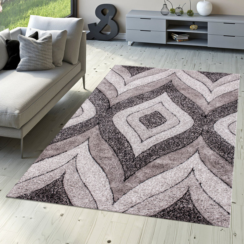 Rhinecliff Ikat Indoor Rug, Rectangle 8' x 11'