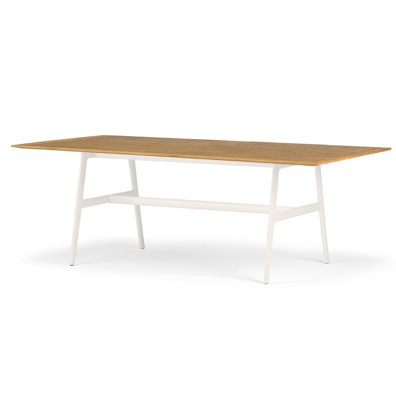 Seax Outdoor Teak Dining Table, Teak, Lipari