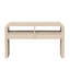 Console rétro en bois 52 po avec 2 tiroirs de rangement-1566655289