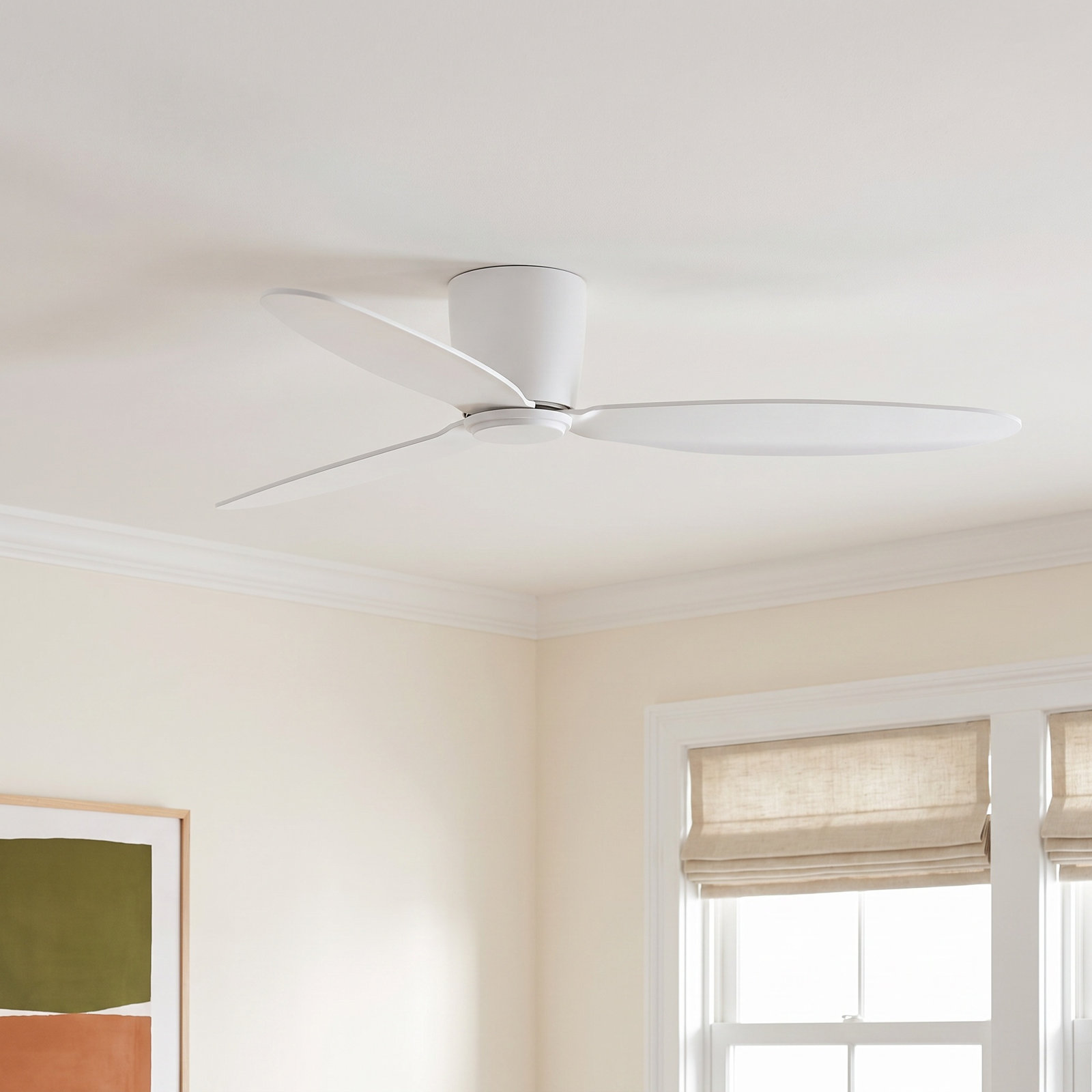Hardy 52" Ceiling Fan, White