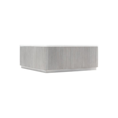Colonnade Faux Stone Solid Coffee Table