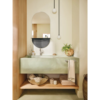 Cia Single-Hole Bathroom Faucet with Drain