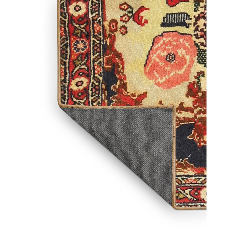 Tapis brun Southwestern, Rectangle 5 pi x 7 pi