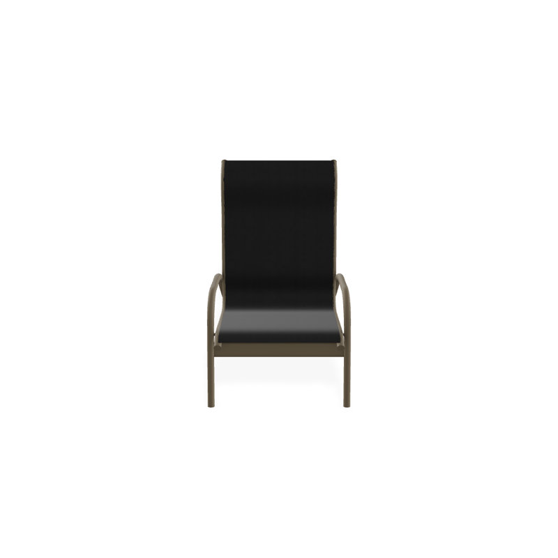 Gardenella Patio Chair, Black, Beachwood