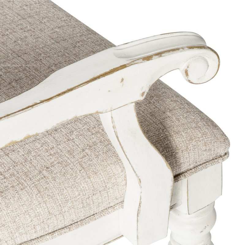 Colchester Slat Back Upholstered Arm Chair