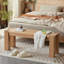 Banc en bois massif Burlywood