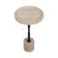 Table haute en travertin Braxton Comino-844963205