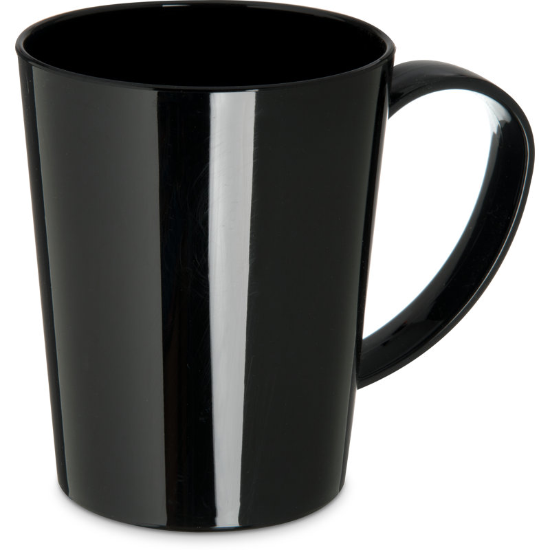 Grande tasse à café Alysia, Noir
