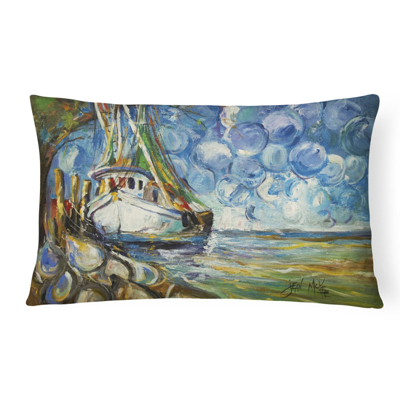 Coussin lombaire intérieur/extérieur pour bateau gris