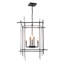 Lustre rectangulaire à 4 lumières Tura-88501133-93375692