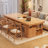 Rectangular Solid Wood desks-107394010