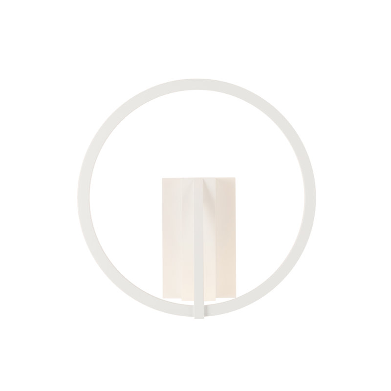 Roda 1 - Light LED Armed Sconce, White