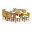 Devon Outdoor 9 - Piece Teak Dining Set