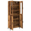 Sideboard With Wall Cabinet Wood-406592110