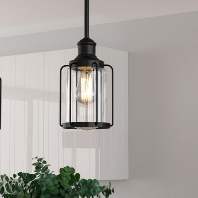 Luminaire suspendu, luminaires de lustre, style cage (ampoule non incluse)