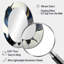Miroir mural bleu vif-2094136588