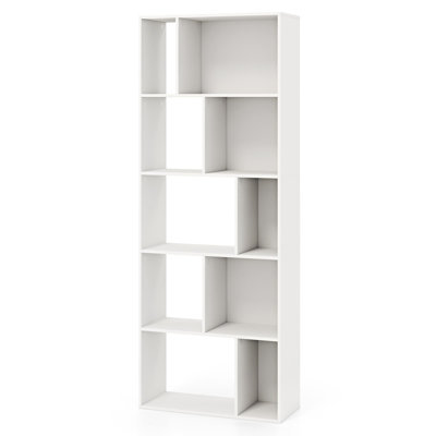 159 cm H x 60 cm W Particle Board Cube Bookcase