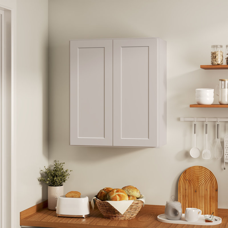 Armoire de cuisine , L 30 po x H 36 po x P 12 po, Shaker Dove
