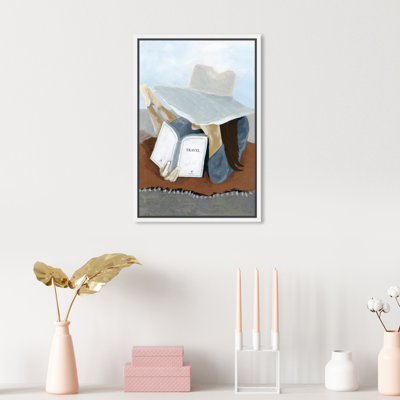 " Lets Travel The World Travel Essentials " Painting Print