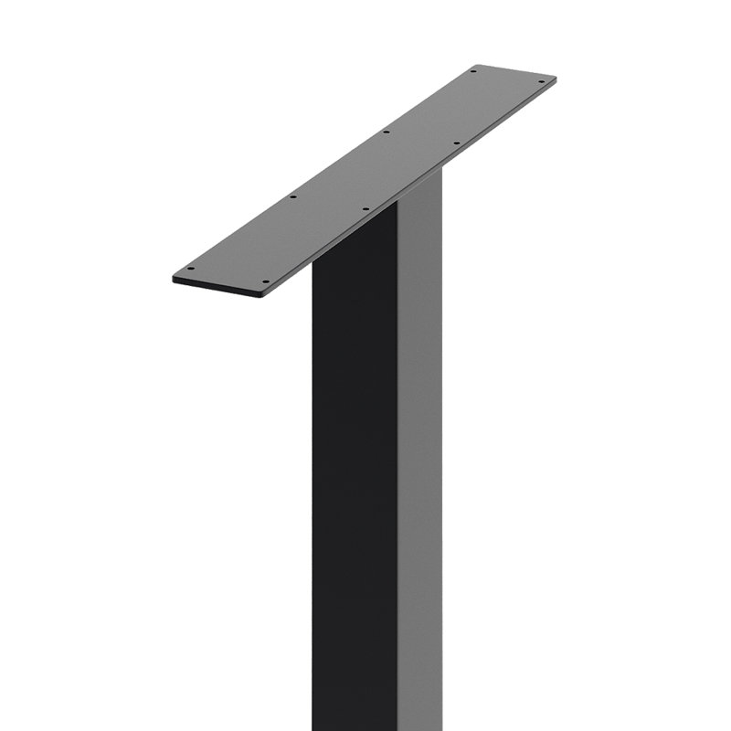 Hawkin Table Leg, 71cm H x 50cm W x 7cm D