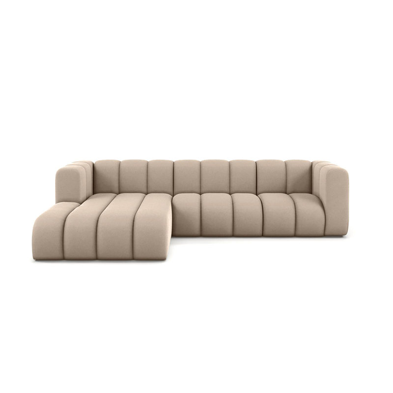 3 Seater Velvet Sectional