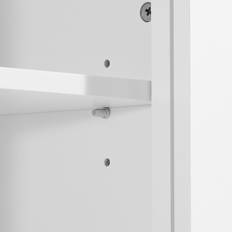 Multi-Functional Storage Cabinet With Adjustable Shelves, 3 Drawers, And 3 Enclosed Compartments