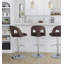 Tabourets de bar réglables Caden avec repose-pieds arrondi en T-113645509-113645511