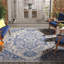 Tapis oriental d'intérieur / extérieur Courtyard Performance-2078771821