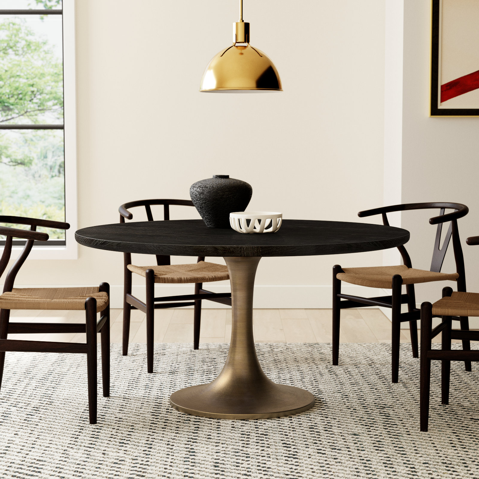 Ottie 54'' Round Dining Table
