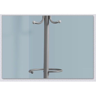 Contemporary Metal Coat Rack with 6 Hooks, Hall Tree, Free Standing, Perfect for Entryway and Bedroom Organization