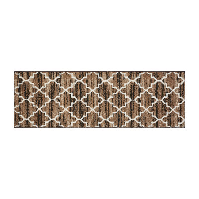 Nickulis Bathroom Runner with Non-Slip Backing