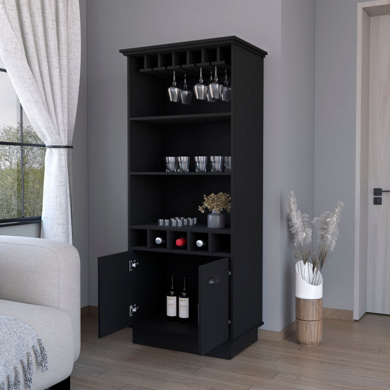 Glassware Rack Bar Cabinet