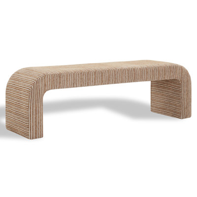 Daine 62" Linen Bedroom Bench