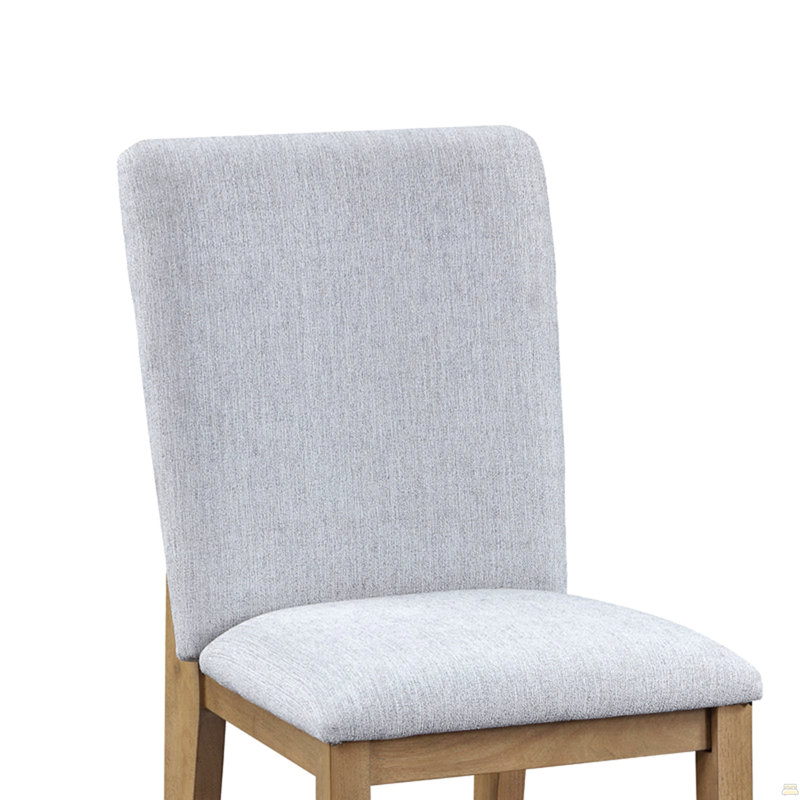Ensemble de 2 chaises de salle à manger en lin 19 po
