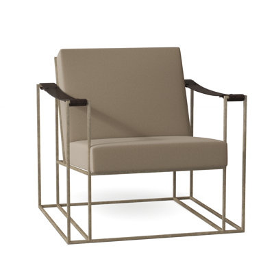 Dekker 31" Wide Top Grain Leather Armchair