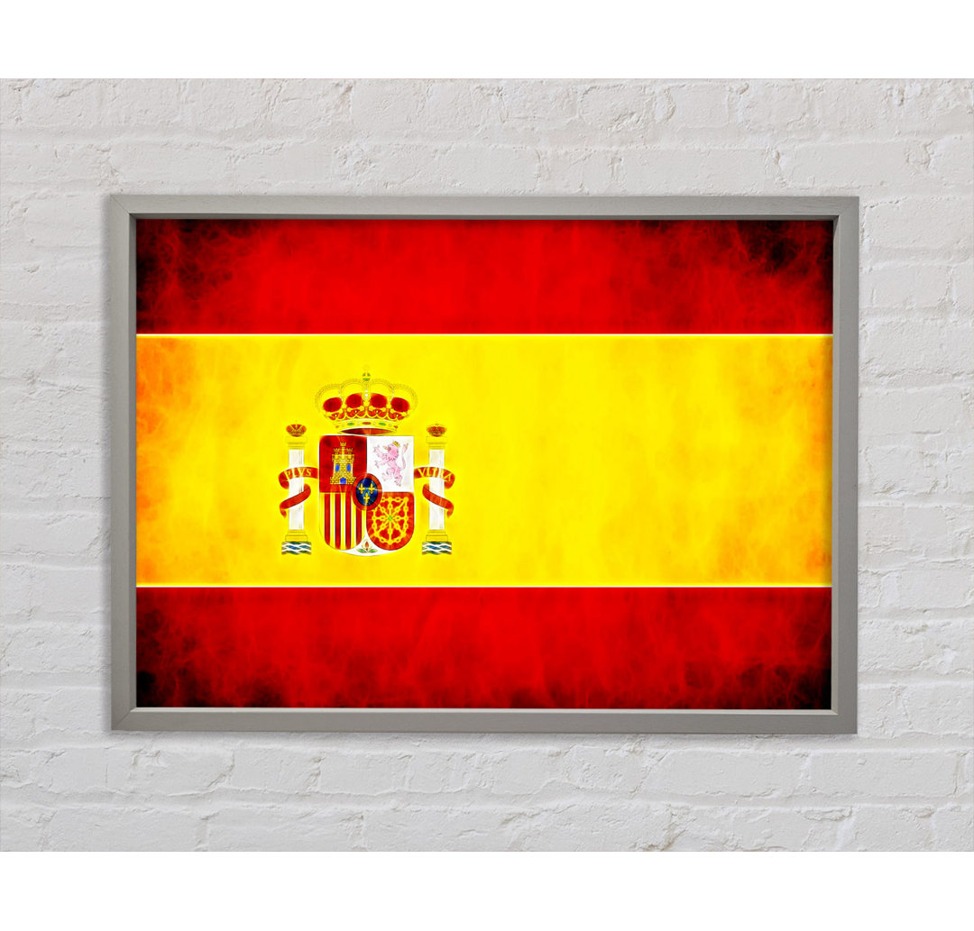 Spanische Flagge - Druck