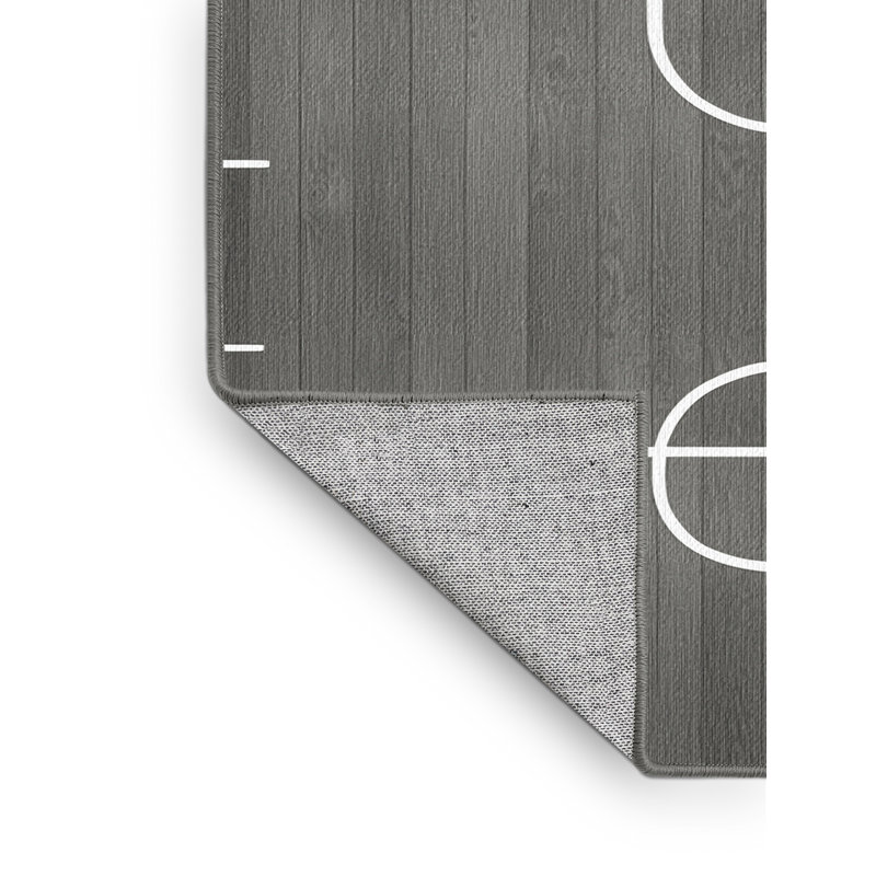  Tapis lavable pour terrain de basketball, Rectangle 4pi x 6 pi