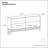 Banting 30"H Solid Wood Modern Industrial Low Bookshelf with Wide Frame and Metal Base