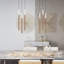 Luminaire suspendu cylindrique à 3 lumières DEL Baileyton-219283342