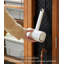 Vitrine 29,92 "en bois massif brun standard