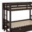 Twin Over Pull-Out Bunk Bed With Trundle-1876309611