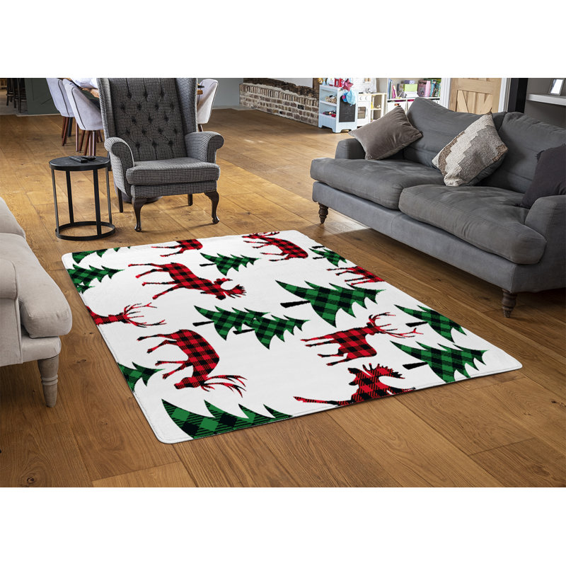 Blevins Gingham 140cm X 200cm Area Rug