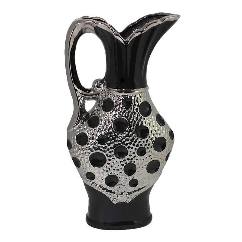 Vase de table en céramique Clemons
