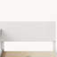 Ensemble de 2 cadres de lit plateforme simple avec bureau de rangement réglable, tablette flexible, lit de rangement pour chambre d'enfant, blanc-133657842