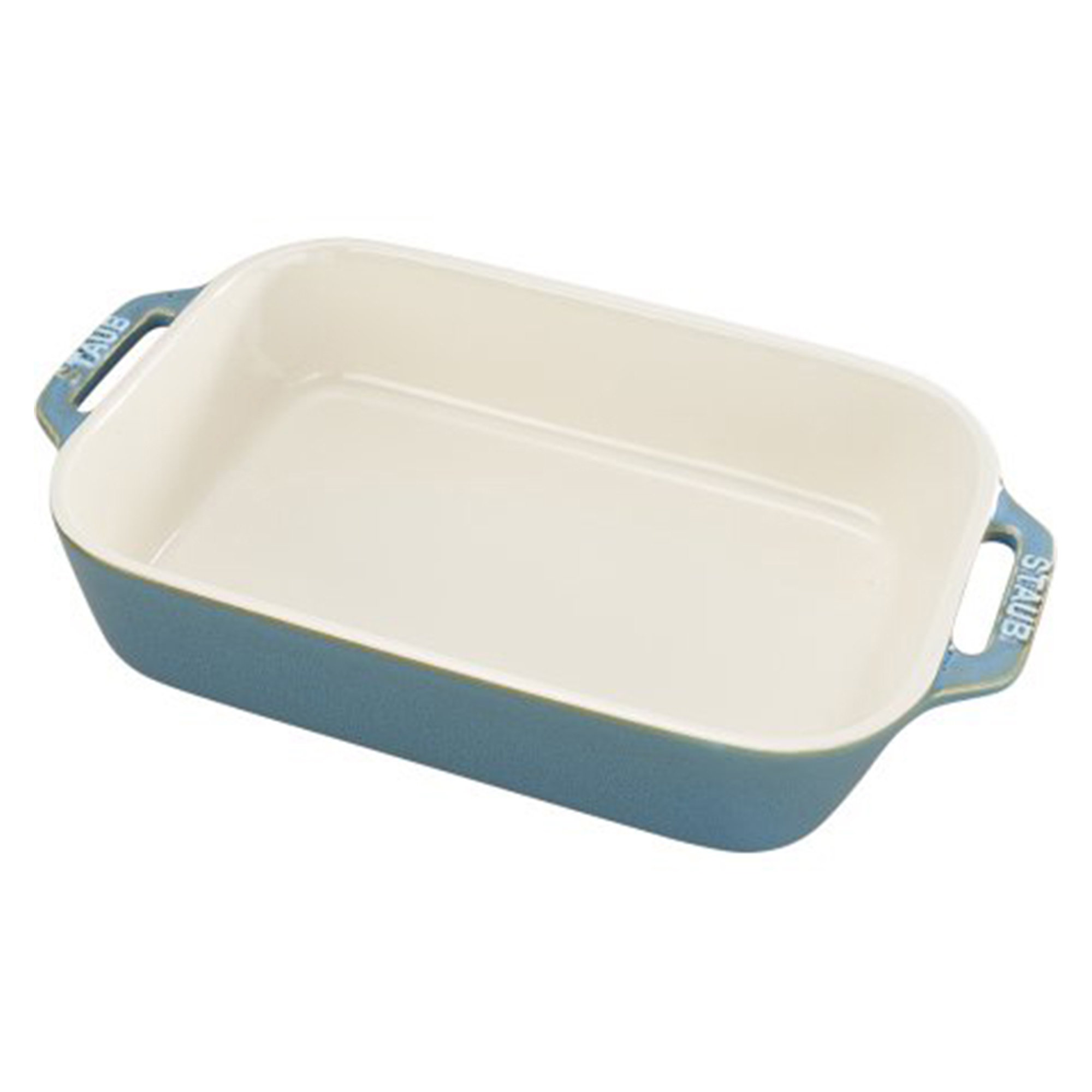 Staub 2-Piece Rectangular Baking Dish Set - White