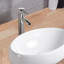 Orren Ellis Canonbury 12.5'' White Ceramic Oval Bathroom Sink